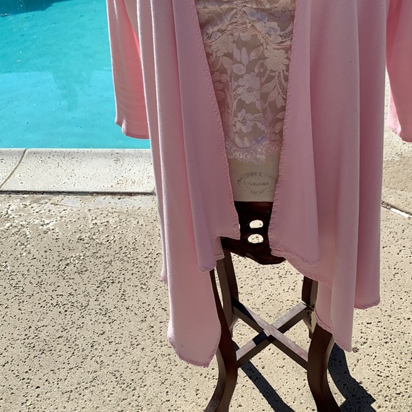 Flutter Front 3/4 Sleeve Knit Jacket - Picture 2 of 4